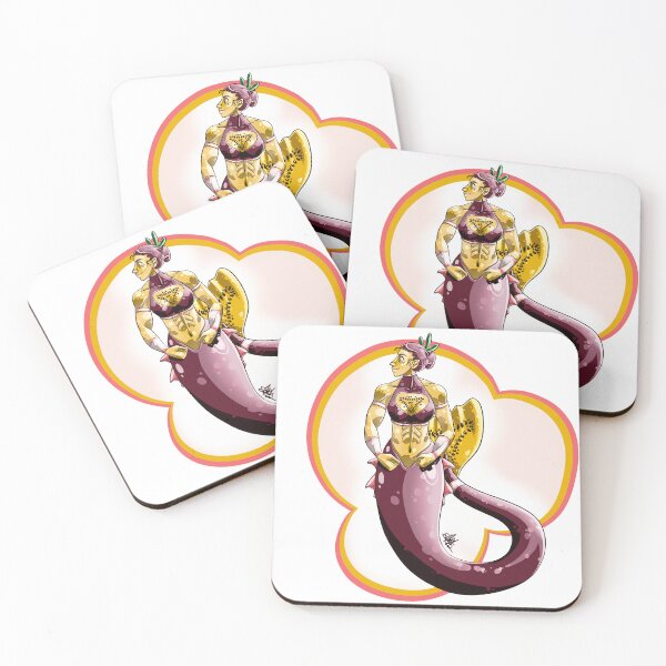 Item preview, Strong Passion fruit mermaid designed and sold by aziliart.