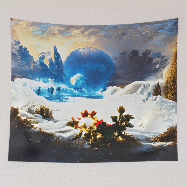 Item preview, Frozen ice bubble on the lake designed and sold by fizzribbit.