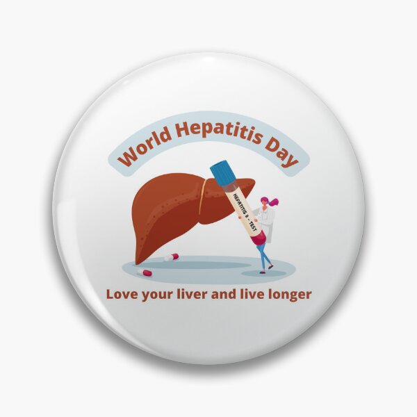 Item preview, World Hepatitis Day - Love your liver and live longer designed and sold by bohoprints.