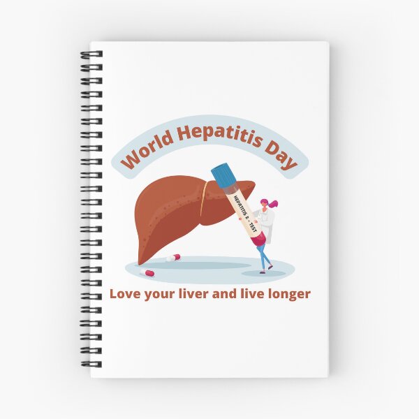 Item preview, World Hepatitis Day - Love your liver and live longer designed and sold by bohoprints.