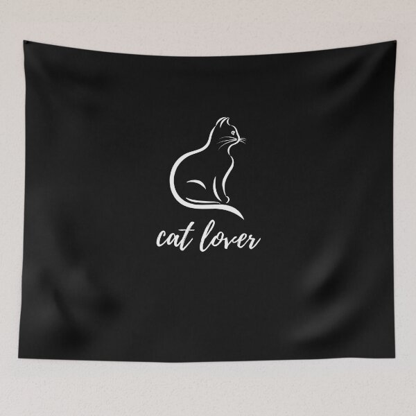 Item preview, cat lover on sticker and t-shirt and hat and other designed and sold by ALEXOUE.