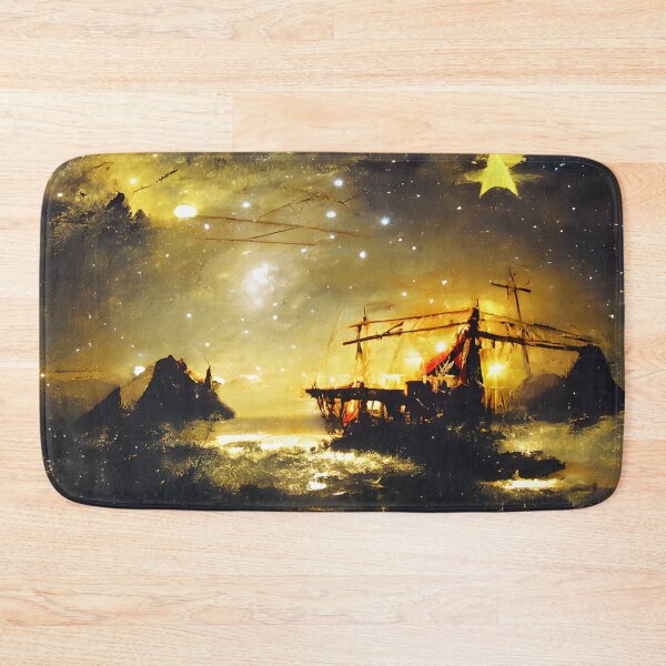 Item preview, Starry night on the sea  designed and sold by fizzribbit.