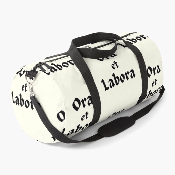 Item preview, Academic Motto Ora et Labora Latin for Pray and Work, Catholic Rule of St. Benedict designed and sold by IceCreamMuseum.