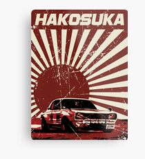 Hakosuka Pop-Art Metal Print
