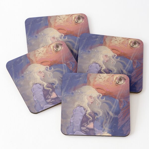 Item preview, Girl and goldfish in the sea designed and sold by ArinkaDzu-shop.