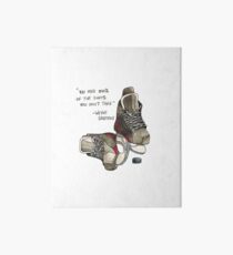 Hockey Art Board Print