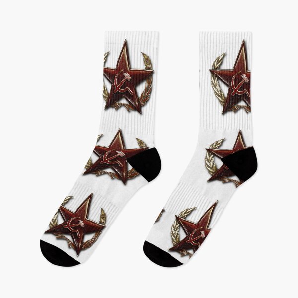 Item preview, Red star, hammer and sickle designed and sold by Old-Scratch.