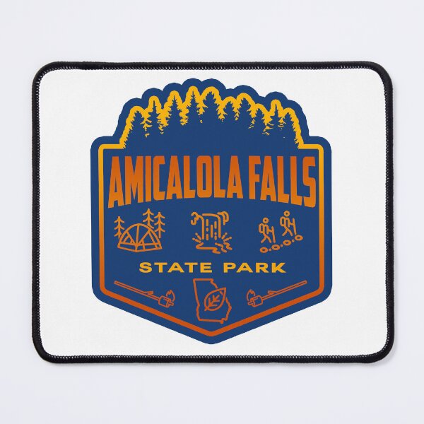 Item preview, Amicalola State Park Gradient Badge Logo designed and sold by VanyaKar.