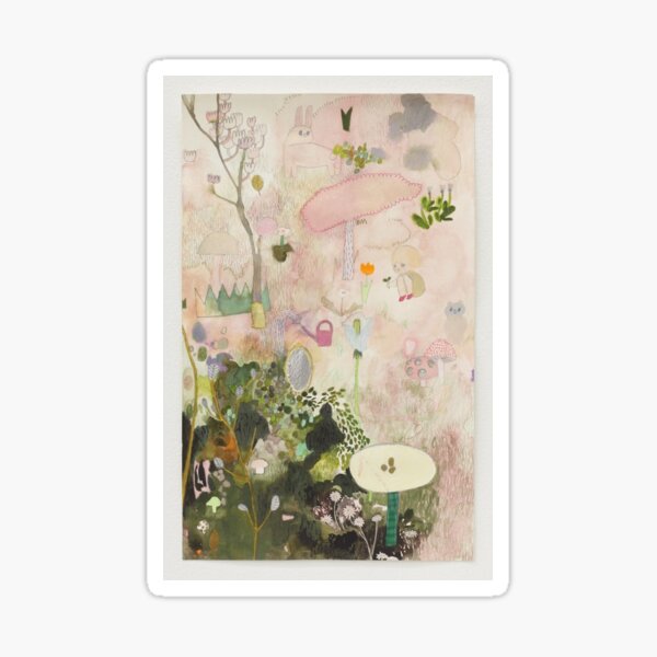Vista previa del artículo con la obra «Bosque pacífico de Tomoko Nagai», diseñado y vendido por sugarslide.