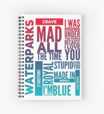 Waterparks Spiral Notebook