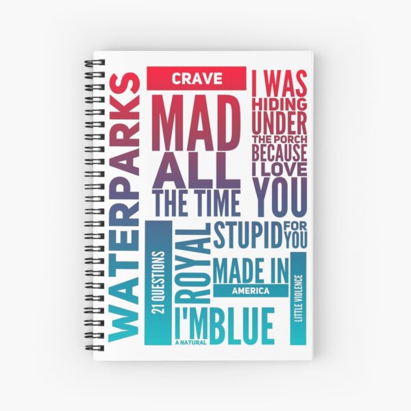 Waterparks Spiral Notebook