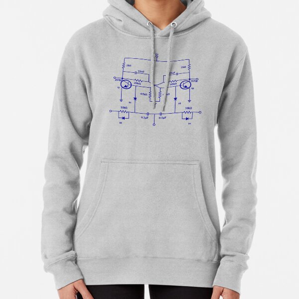 Item preview, Dustin Henderson Electronic Circuit Hoodie Sweatshirt from Stranger Things designed and sold by ToneTrek.