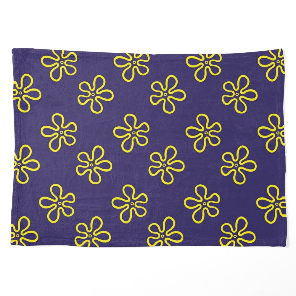 Spongebob flower outlet blanket