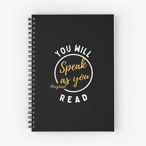 Item preview, You Will Speak As You Read The Best Teacher Yellow Design designed and sold by BestTeacher.