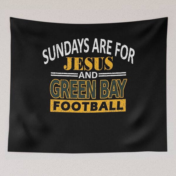 Item preview, Green Bay Football Fan, Sundays for Jesus designed and sold by FFFMstore.