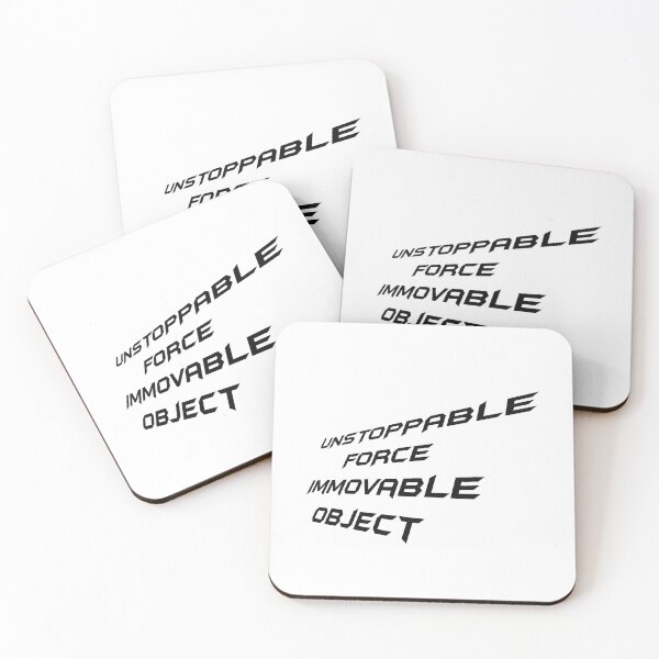 Item preview, Unstoppable Force : Immovable Object designed and sold by cjgraphic.
