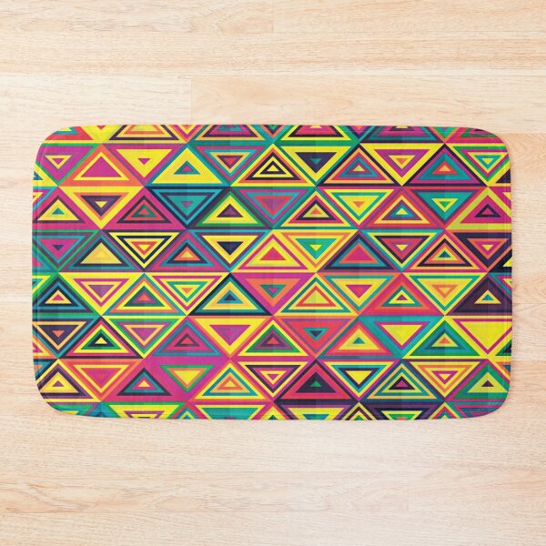 Item preview, Multicolor geometric triangles designed and sold by cutecrazytshirt.