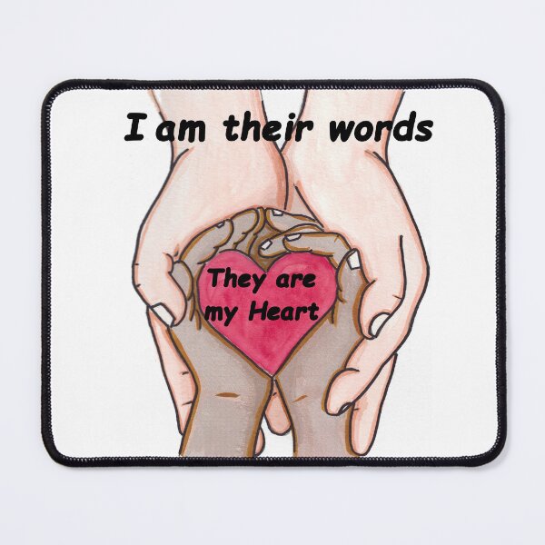 Item preview, Their words my heart designed and sold by kudzookeeper.