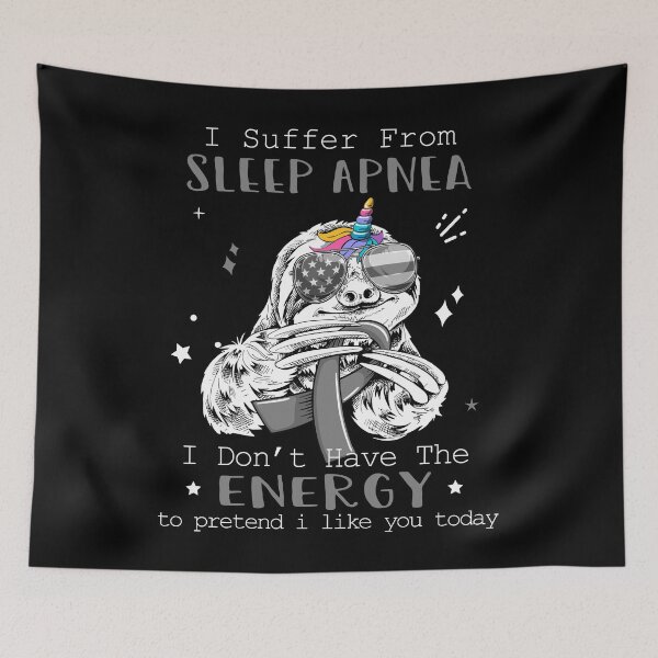 Item preview, Funny Sloth I Suffer From Sleep Apnea designed and sold by Kohend.