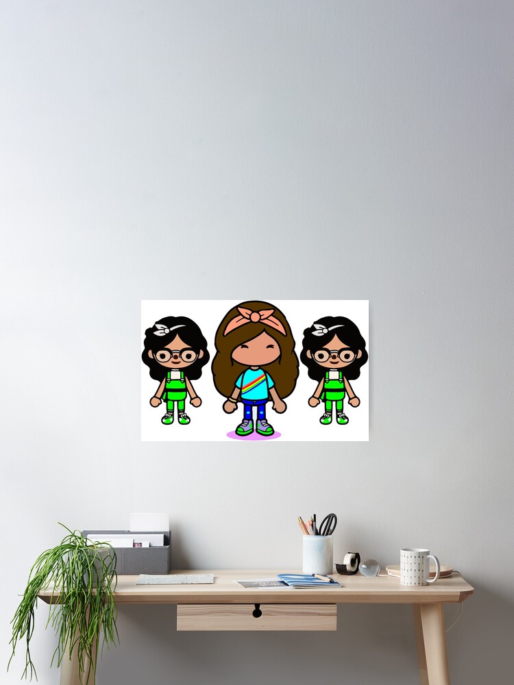 Toca Boca Toca Boca 2022 Toca Sticker Canvas Print for Sale by Lawiribe