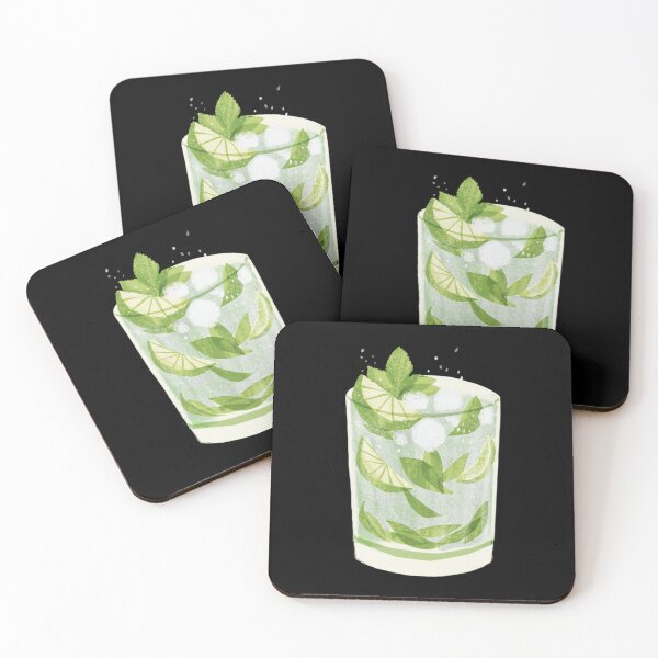 Item preview, Mint Mojito Cocktail in Glass designed and sold by antevasinart.