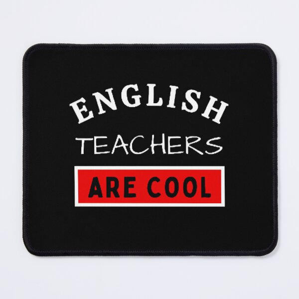 Item preview, English Teachers Are Cool The Best Teacher Red Design designed and sold by BestTeacher.