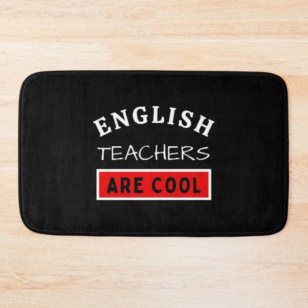 Item preview, English Teachers Are Cool The Best Teacher Red Design designed and sold by BestTeacher.