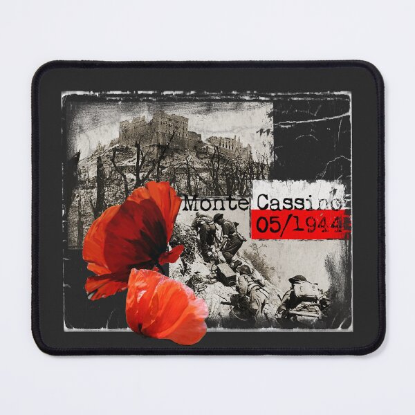 Item preview, Monte Cassino, Italy WW2. Czerwone Maki. Poland / Polska Veterans designed and sold by STYLESYNDIKAT.