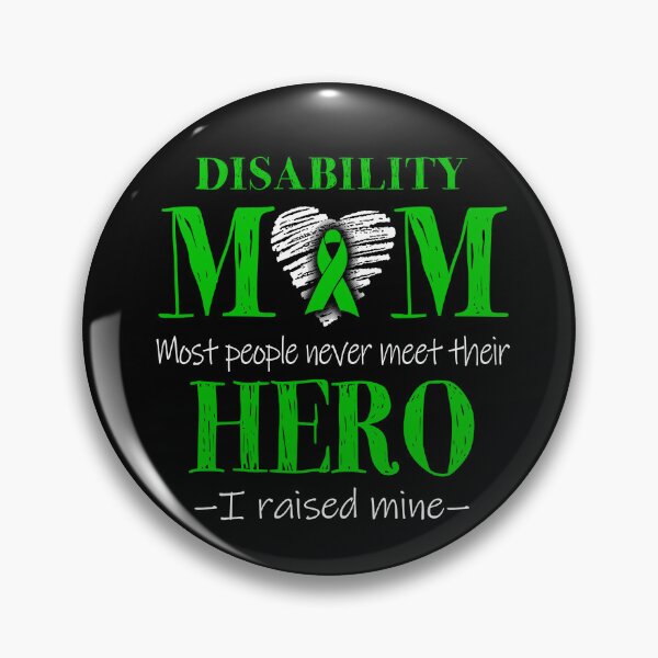 Item preview, Proud Disability Mom HERO I Raised Mine designed and sold by Mnrshirley.