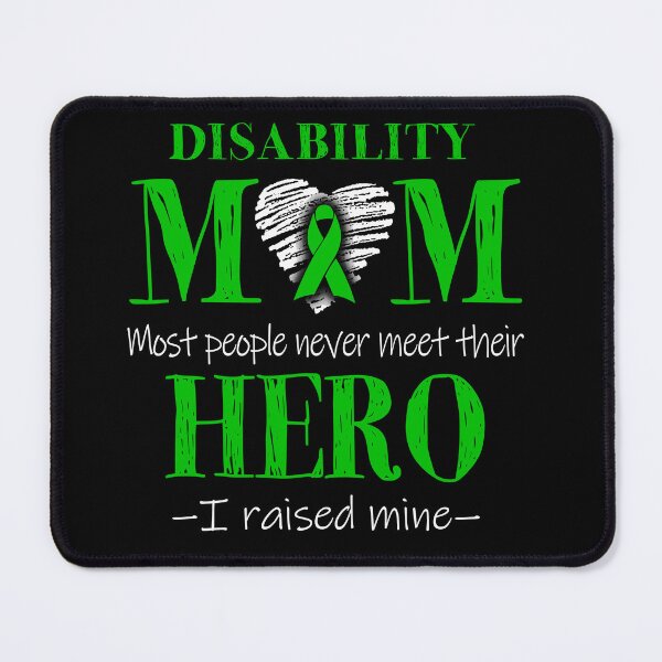 Item preview, Proud Disability Mom HERO I Raised Mine designed and sold by Mnrshirley.