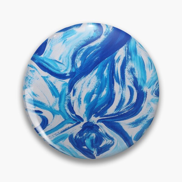 Item preview, Dark Blues Vulva / Front Sex Painting designed and sold by Gazit Chaya Nkosi.