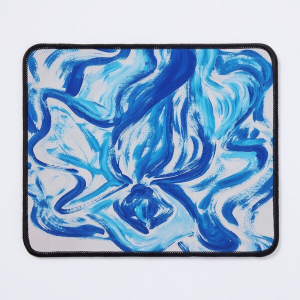Item preview, Dark Blues Vulva / Front Sex Painting designed and sold by Gazit Chaya Nkosi.