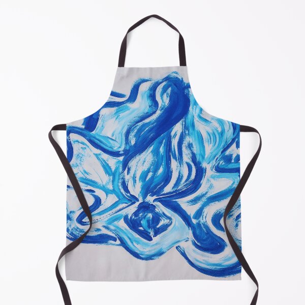 Item preview, Dark Blues Vulva / Front Sex Painting designed and sold by Gazit Chaya Nkosi.