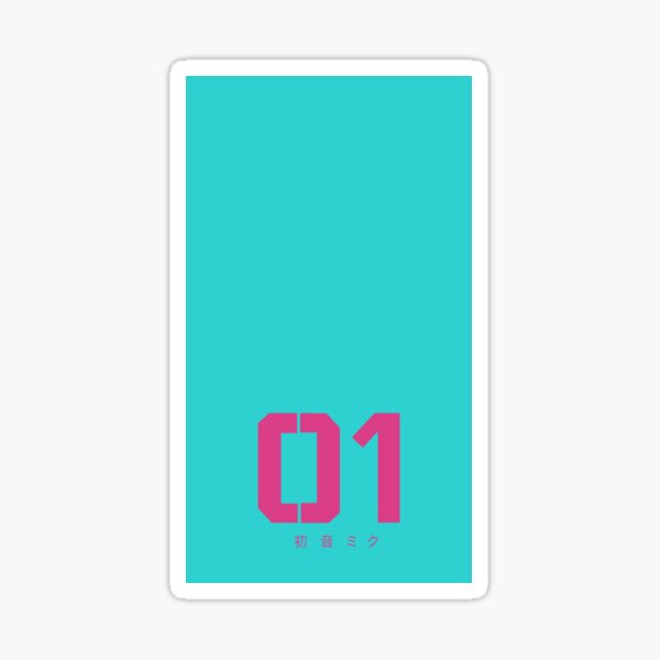 Item preview, Simple Hatsune Miku 01 designed and sold by possiblysoup.