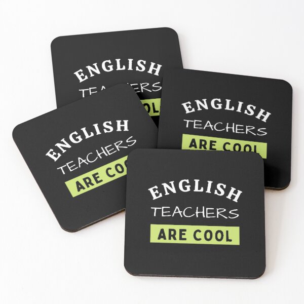 Item preview, English Teachers Are Cool The Best Teacher Green Design designed and sold by BestTeacher.