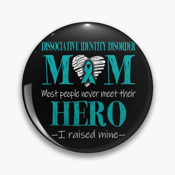 Item preview, Proud Dissociative Identity Disorder Mom HERO I Raised Mine designed and sold by Mnrshirley.