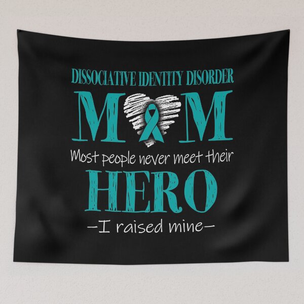 Item preview, Proud Dissociative Identity Disorder Mom HERO I Raised Mine designed and sold by Mnrshirley.