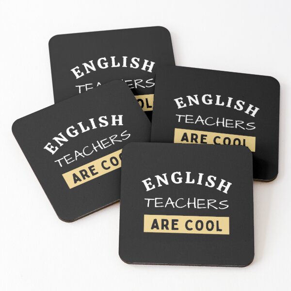 Item preview, English Teachers Are Cool The Best Teacher Tan Design designed and sold by BestTeacher.