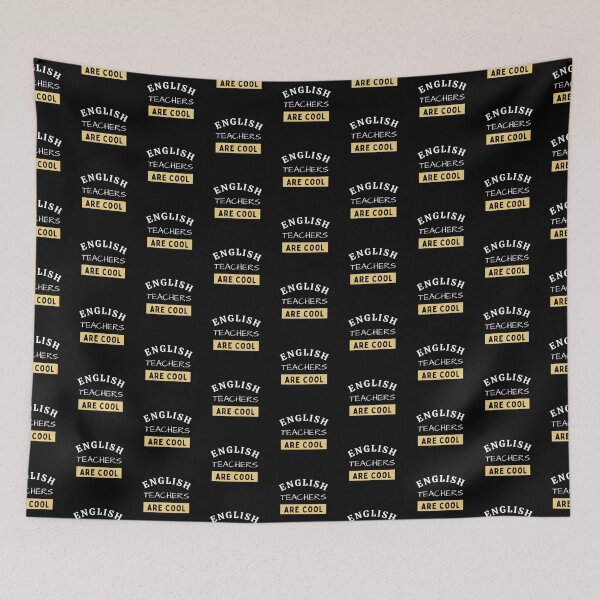 Item preview, English Teachers Are Cool The Best Teacher Tan Design designed and sold by BestTeacher.