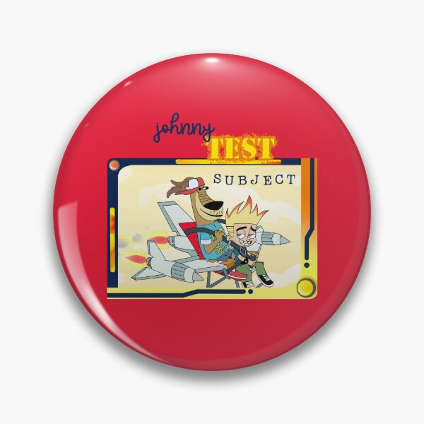 Item preview, Test Subject: Johnny and Dog (on Red) designed and sold by epinkb.