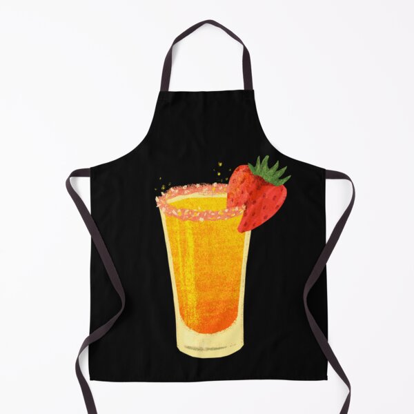 Item preview, Orange Stawberry Margarita, Orange Stawberry Daiquiri, Orange Strawberry Cocktail in Glass designed and sold by antevasinart.