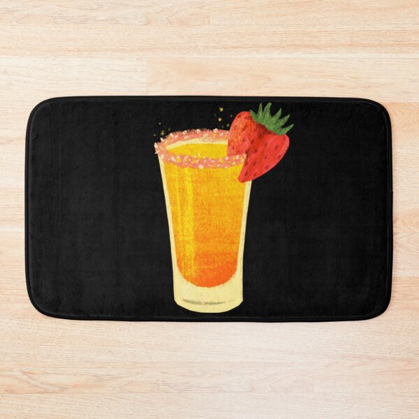 Item preview, Orange Stawberry Margarita, Orange Stawberry Daiquiri, Orange Strawberry Cocktail in Glass designed and sold by antevasinart.