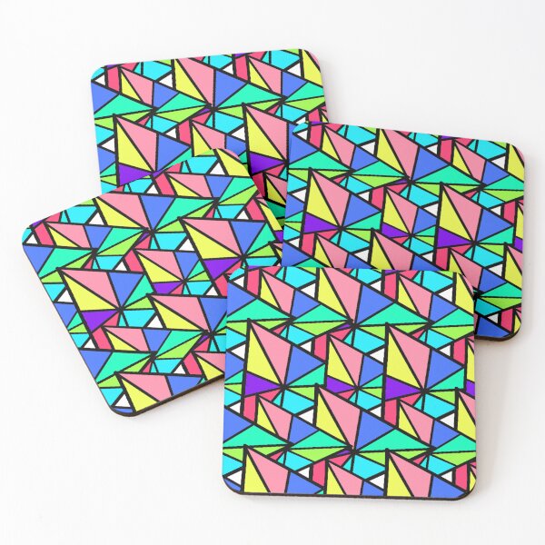 Item preview, Triangles,bright,vibrant designed and sold by cutecrazytshirt.