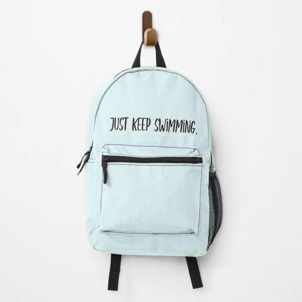 Item preview, Just keep swimming (black) designed and sold by didijuca.