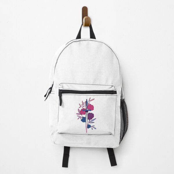 Item preview, floral bi sword • subtle pride flag designed and sold by sunfloras.