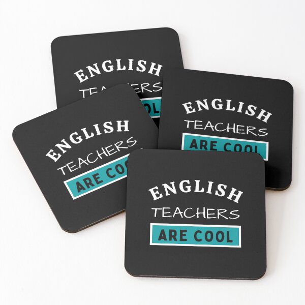 Item preview, English Teachers Are Cool The Best Teacher Blue Design designed and sold by BestTeacher.