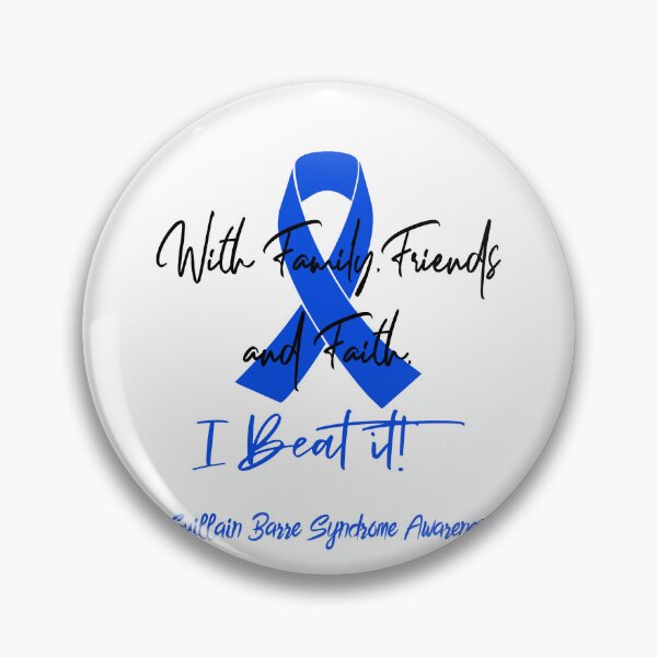 Item preview, Guillain Barre Syndrome Warrior - With Family, Friends, and Faith - I BEAT IT! designed and sold by Robbsyn.