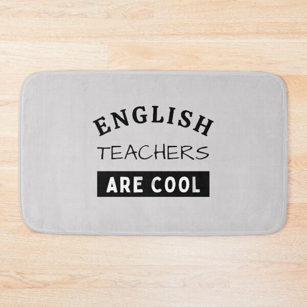 Item preview, English Teachers Are Cool The Best Teacher Black Design designed and sold by BestTeacher.