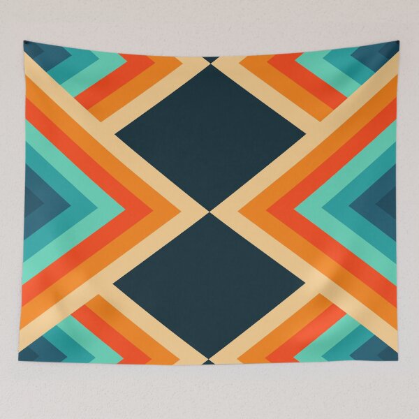 Item preview, Retro Geometric Vintage Pattern designed and sold by ind3finite.