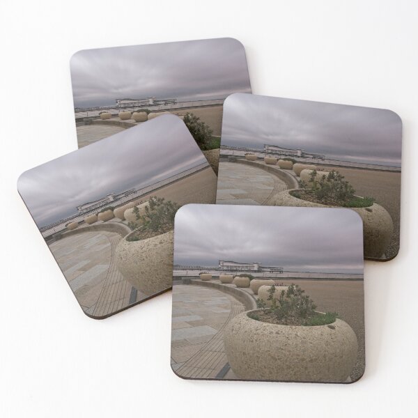 Item preview, Weston-Super-Mare Seafront View Towards The Grand Pier designed and sold by rawshutterbug.